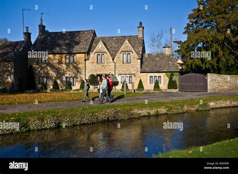 Lower Slaughter in the Cotswolds Stock Photo - Alamy