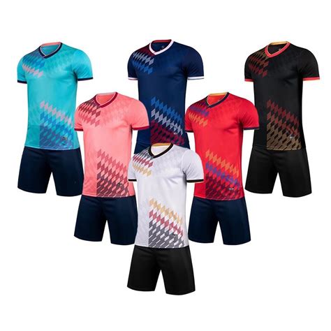 No Moq Soccer Wear Custom Sublimated Soccer Uniform Football Jersey