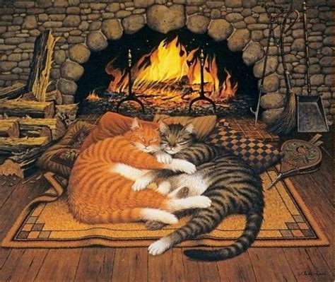 31 Best Charles Wysocki Cats Images On Pinterest Cat Art Cat