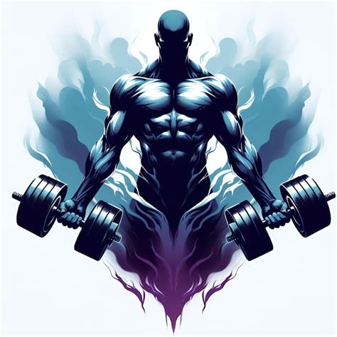 Premium Vector Vector Bodybuilder Muscular Man Logo