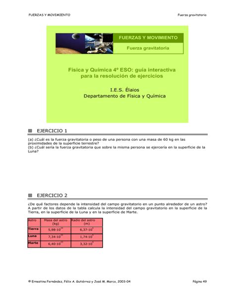 Física y Química 4º ESO guía interactiva para la