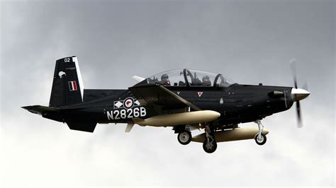 Tunisian Air Force Modernizes Beechcraft T C Texan Ii Capability Youtube