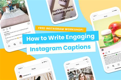 In Our Free Workshop How To Write Engaging Instagram Captions Youll Learn How To Create