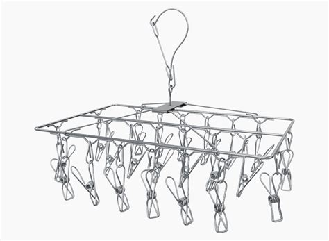 Keep Peg 316 Stainless Steel Peg Airer And Sock Hanger With 17 Clothes