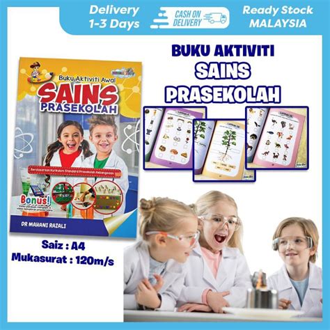 BUKU AKTIVITI AWAL SAINS PRASEKOLAH Shopee Malaysia