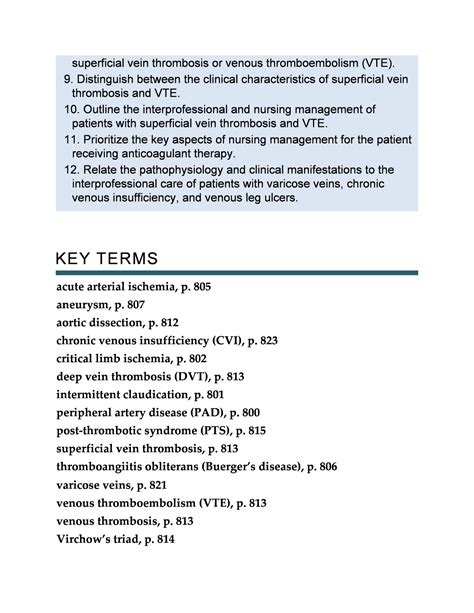 SOLUTION Vascular Disorders Studypool