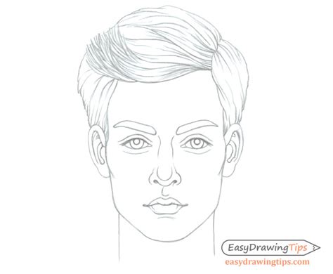 Tips on Drawing the Same Male Face of Different Ages - EasyDrawingTips