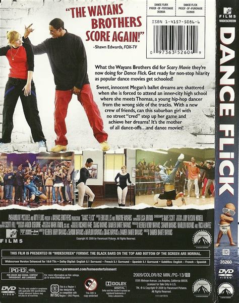 Dance Flick Dvd Damon Wayans Jr Shoshanna Bush Dvds And Blu Ray Discs