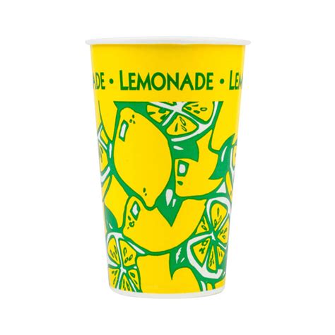 16oz Tall Paper Lemonade Cups