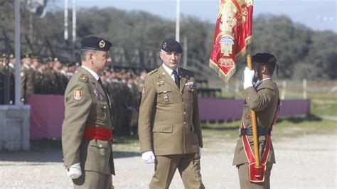 El acto de entrega del mando de la Brigada Guzmán X el Bueno al general