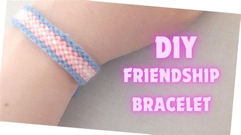 DIY Vertical Line Friendship Bracelet Gulnar YouTube