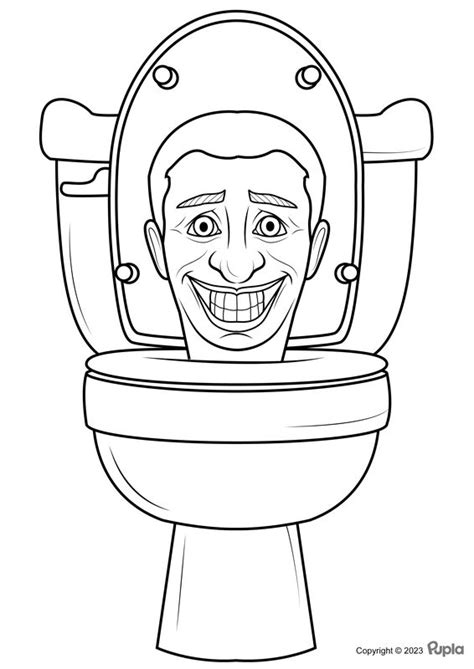 Skibidi Toilet Printable