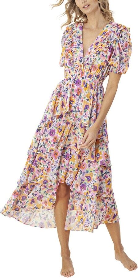 Hale Bob Tiered Maxi Dress Shopstyle