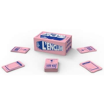 Lenclume Jeu d ambiance Jeu de société Gigamic