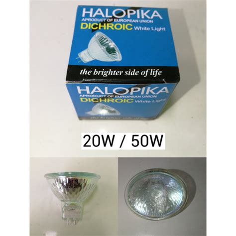 Jual LAMPU HALOPIKA HALOGEN 20W 50W MR16 ATN Jakarta Utara