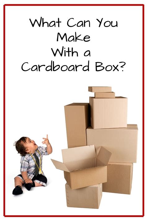 Diy Cardboard Ideas Keep Kids Entertained With A Cardboard Box