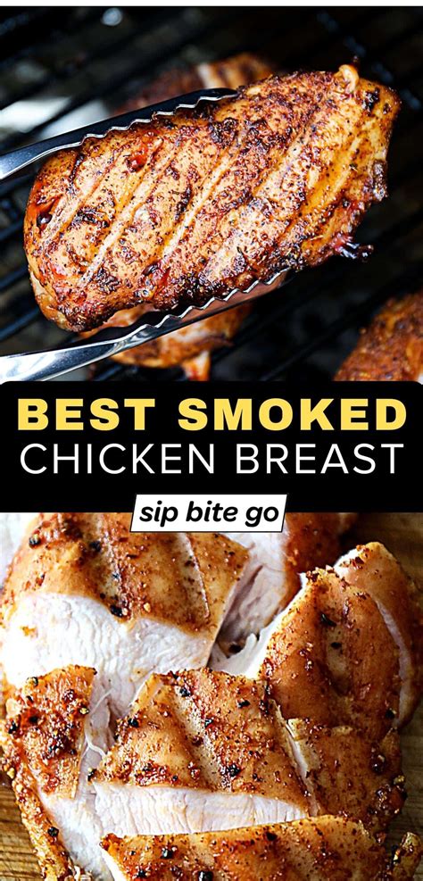 Easy Smoked Chicken Breast Recipe Smoked Cooking Easy Smoker