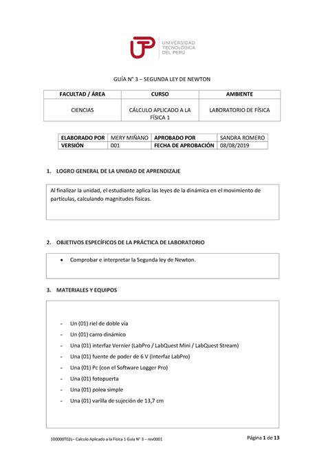 Laboratorio Segunda Ley De Newton Warning TT Undefined Function 32