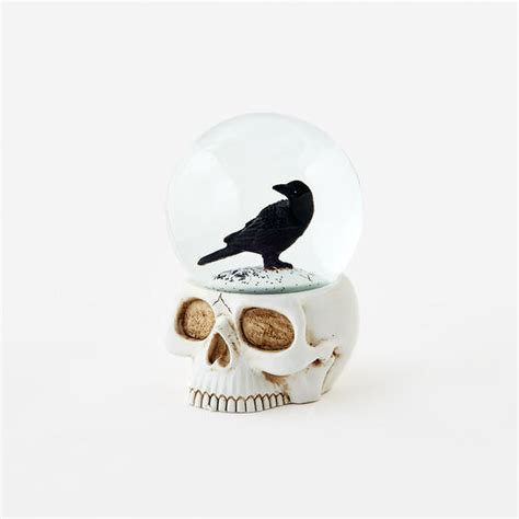 Repop Ts Crowskull Water Globe