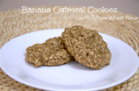 Banana Oatmeal Cookies Shanamama