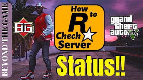 How To Check GTA Online Servers ROCKSTAR SERVERS DOWN YouTube