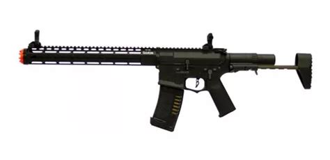 Ares Amoeba Airsoft Am 016 M4 Carabine Airsoft Aeg Black Parcelamento