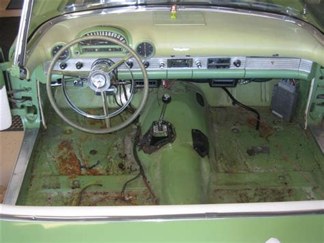 1956 Ford Thunderbird interior refresh