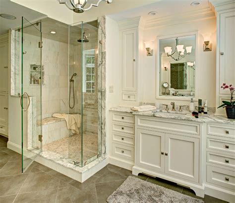 Calacatta Manhattan Marble Bathroom Klassisk Badeværelse New York