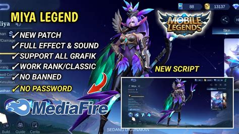 Script Skin Miya Legend No Password Full Effect Voice Patch Terbaru