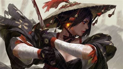 Samurai Girl Warrior 4k Wallpaper Download