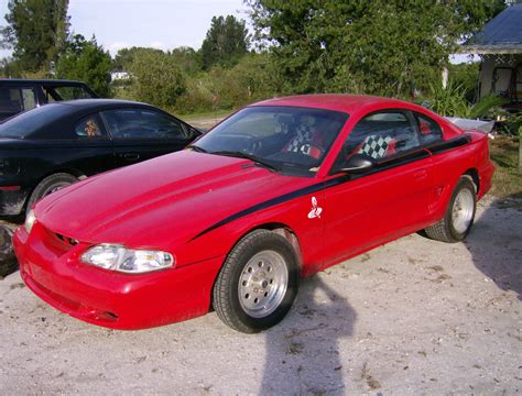 1995 Ford Mustang Cobra 14 Mile Drag Racing Timeslip Specs 0 60