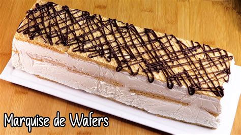 SEMIFRIO DE WAFERS DE BAUNILHA Receita fácil e deliciosa YouTube