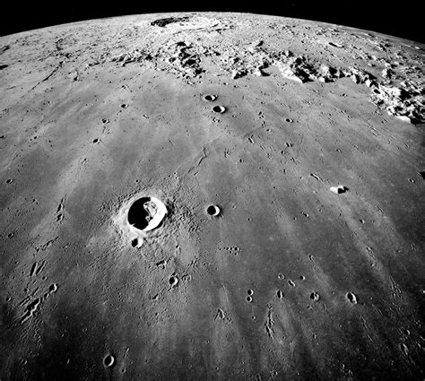 Largest Impact Crater On Moon