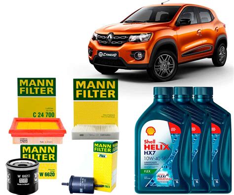 Kit Revis O Troca De Leo W E Filtros Renault Kwid