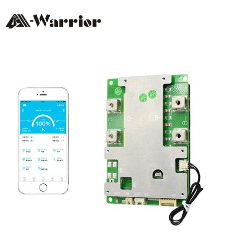 A Warrior BMS NMC 7S 24V 100A Smart Batteries Bms For Lithium Ion