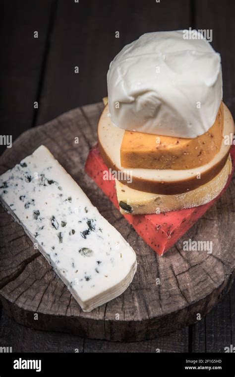 Kinds Of Cheeses Hi Res Stock Photography And Images Alamy