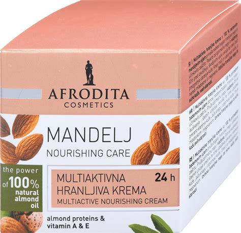 AFRODITA 24h MULTIAKTIVNA HRANLJIVA KREMA Za Lice Badem 50 Ml Uvek