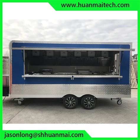 Food Truck Enclosed Concession Trailer Mobile Kitchen In Trailer From