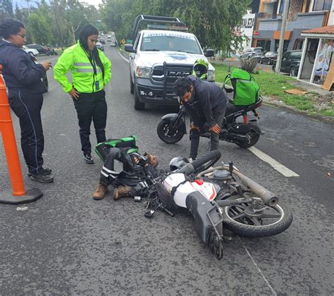 Se accidenta motociclista a la altura de salida a Charo Quadratín