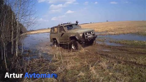 Nissan Patrol And Opel Frontera A Off Road Youtube