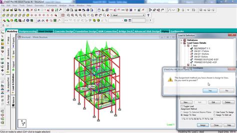 STAAD Pro Tutorials Design Different Slabs Including Staircase Of