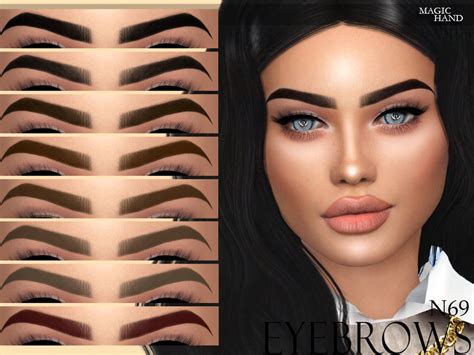 Magichand S Mh Eyebrows N In Sims Sims Sims Nails