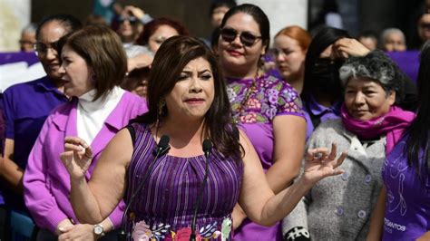 Clara Brugada La Mejor Manera De Honrar El Voto Femenino Es Que Hayan