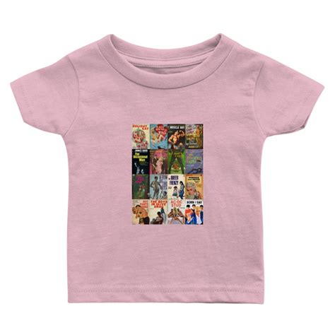 Vintage Gay Pulp Fiction Collage Version 3 Baby T Shirts Sold By KristaDBarton SKU 209520351