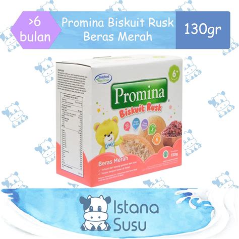 Jual Promina Biskuit Rusk 130gr Shopee Indonesia