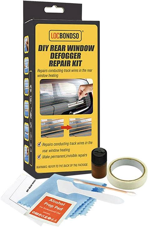 Shenrongtong Rear Window Defroster Repair Kit Windshield Repair Kit