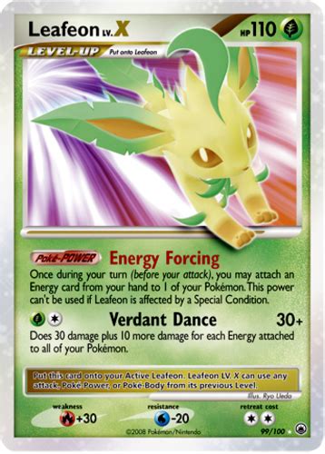 Leafeon Card