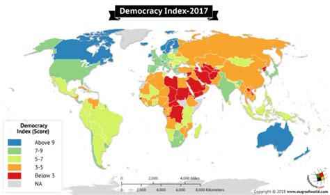 Democracy Index What Countries Are Democratically Strong Answers