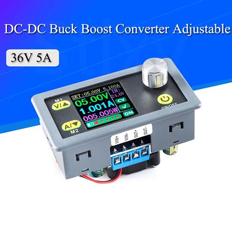 Wz E Dc Dc Buck Boost Converter Cc Cv V A Power Module Adjustable