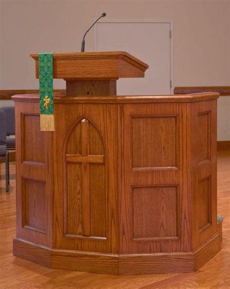 Church Wood Pulpit, Podium, Lectern Custom No 1 – Podiums Direct